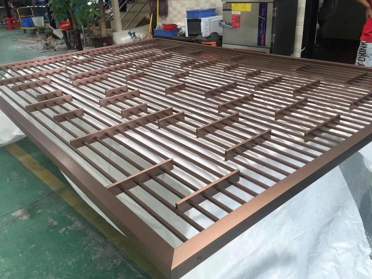 专业定制，匠心打造 探访惠州玫瑰金不锈钢花格加工领先者——际丰金属制品